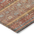 LOOMLAN Rugs Ysadora Paprika Washable Indoor-Outdoor Rug