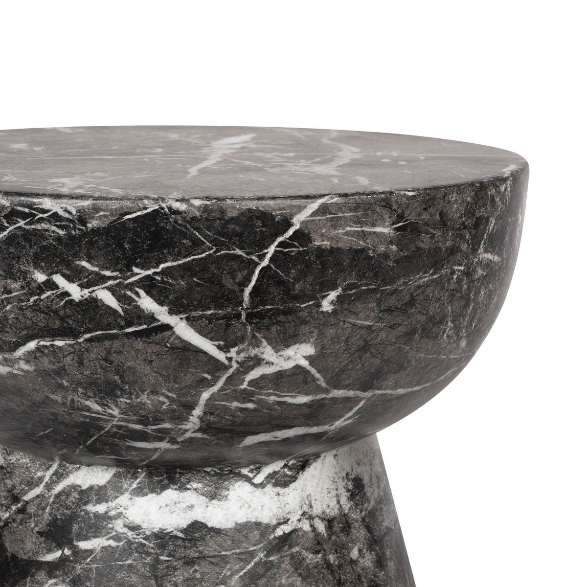 LH Home Yves Concrete Outdoor Side Table
