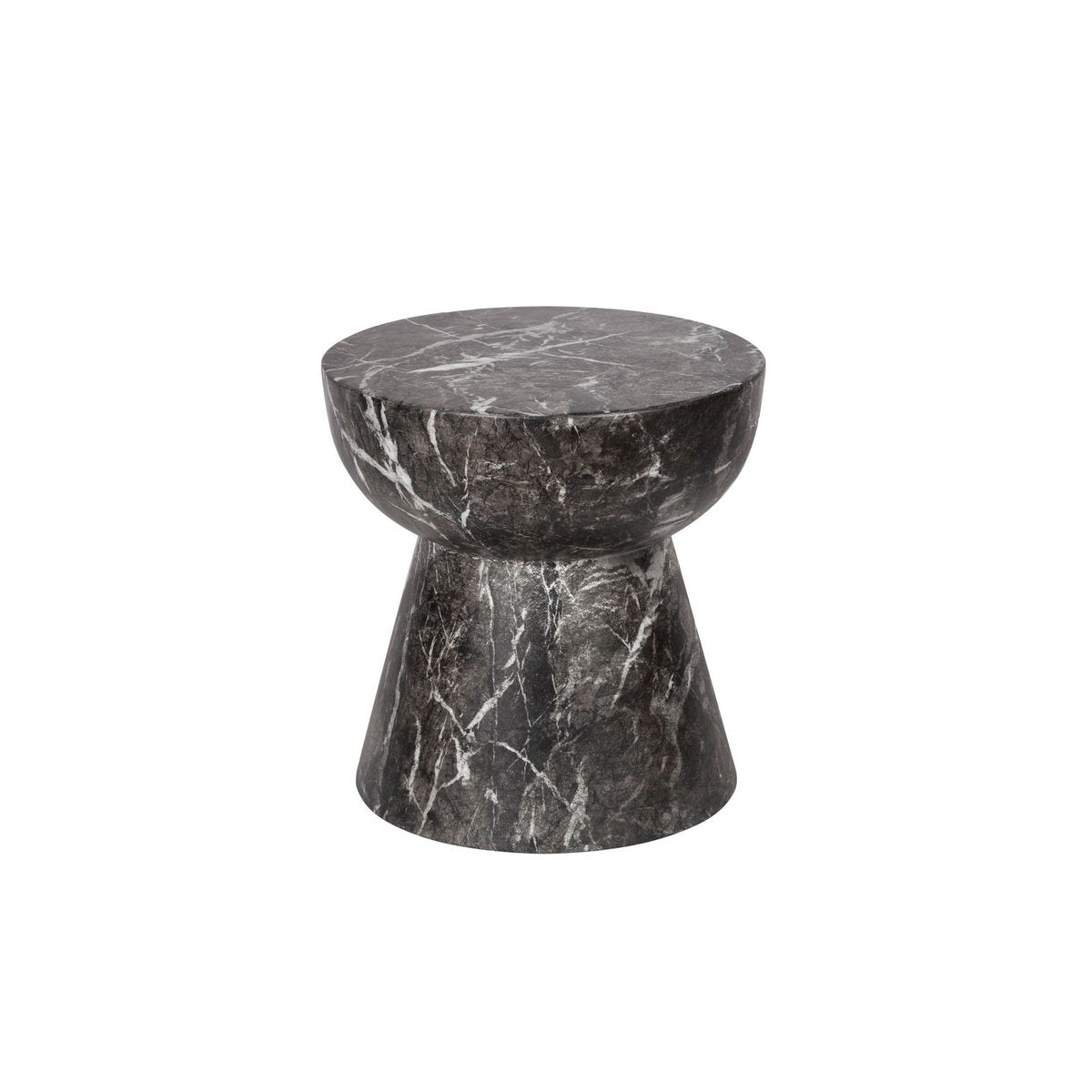 LH Home Yves Concrete Outdoor Side Table