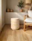 LH Home Zac Concrete Outdoor Side Table