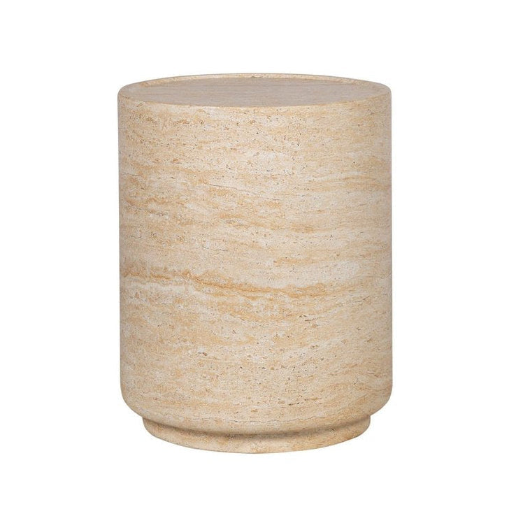 LH Home Zac Concrete Outdoor Side Table