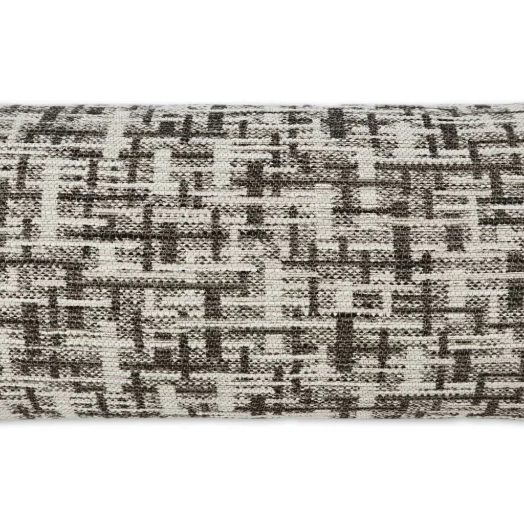 D.V. Kap Zahwe Hamdmade Grey Outdoor Pillow