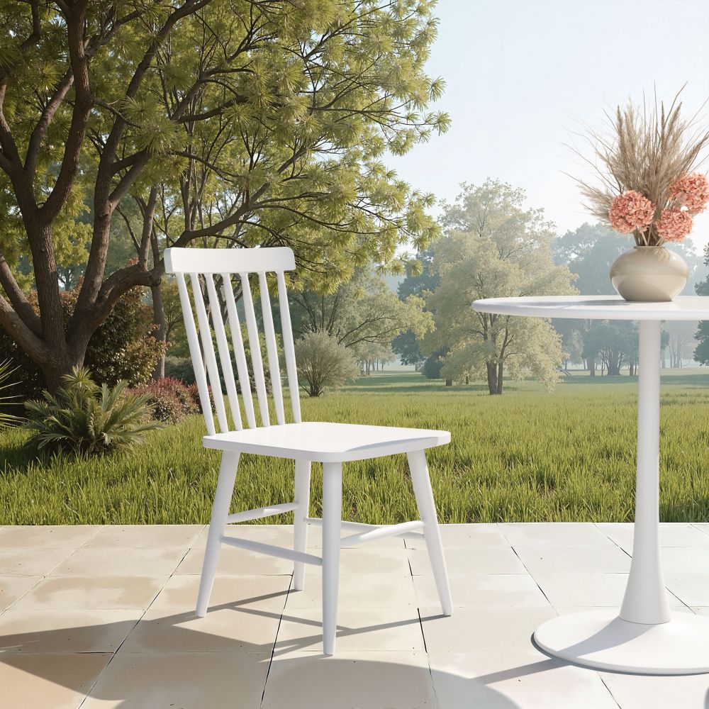 Zuo Modern Zeilen Aluminum Outdoor Dining Chair 2PC