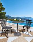 Zuo Modern Zeilen Aluminum Outdoor Dining Chair 2PC