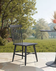 Zuo Modern Zeilen Aluminum Outdoor Dining Chair 2PC