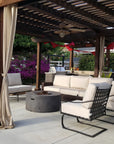 Provence Sunbrella able Outdoor Loveseat