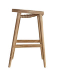 Azur Wooden Patio Counter Stool - view 9