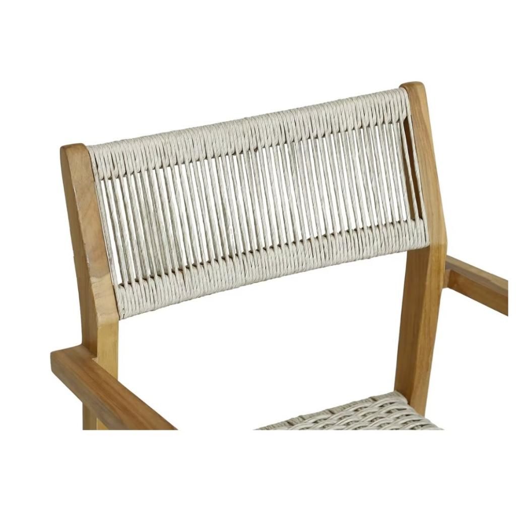 Quinn Wooden Patio Dining Arm Chair - view 8