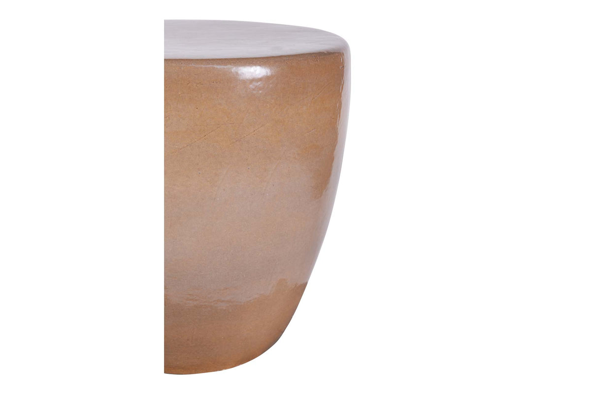 Bowness Ceramic Round Patio Accent Table -- view 16