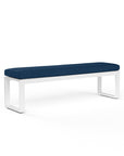 Newport Sunbrella Outdoor Dining Bench