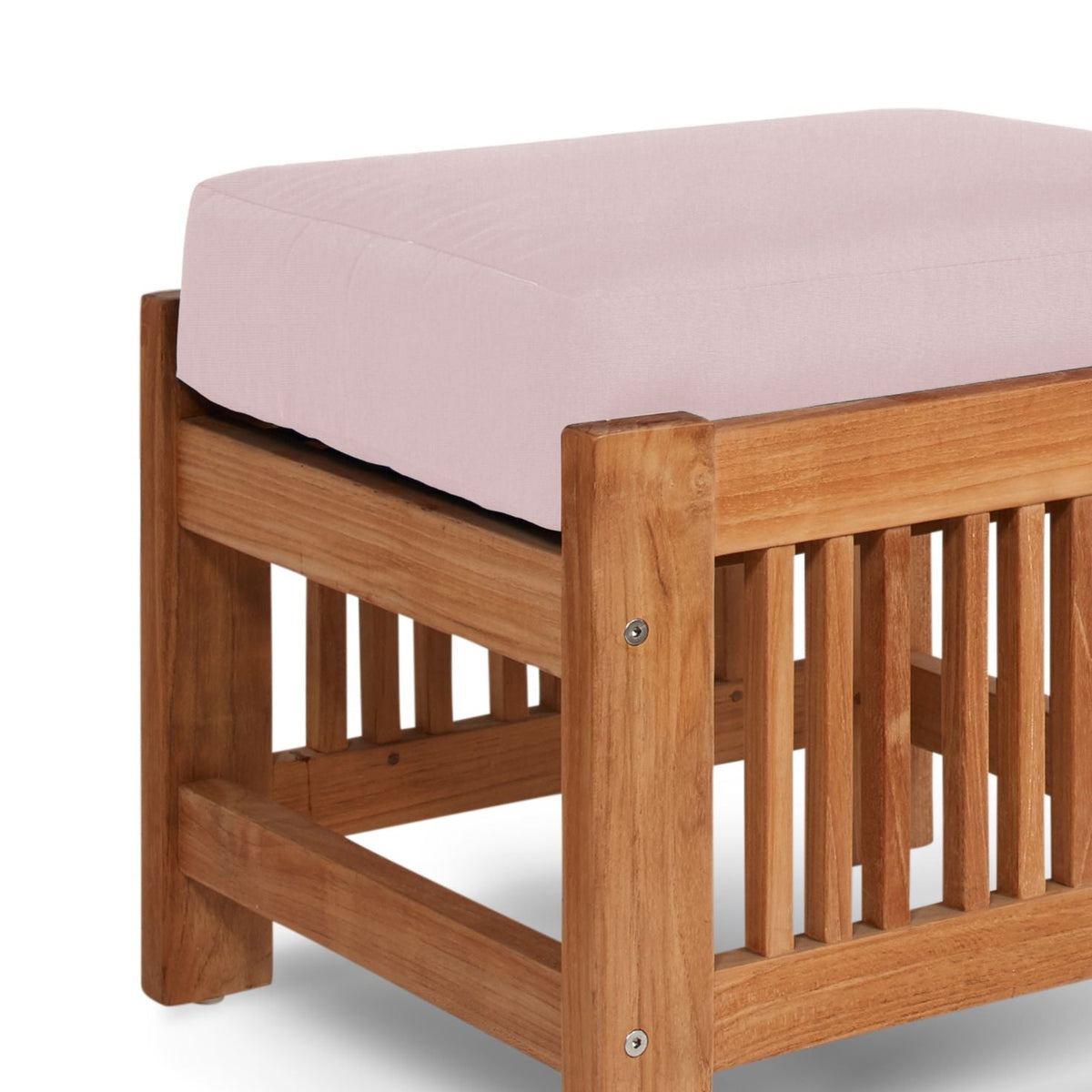 Summer Teak Outdoor Ottoman Sunbrella Cushions -- view 14