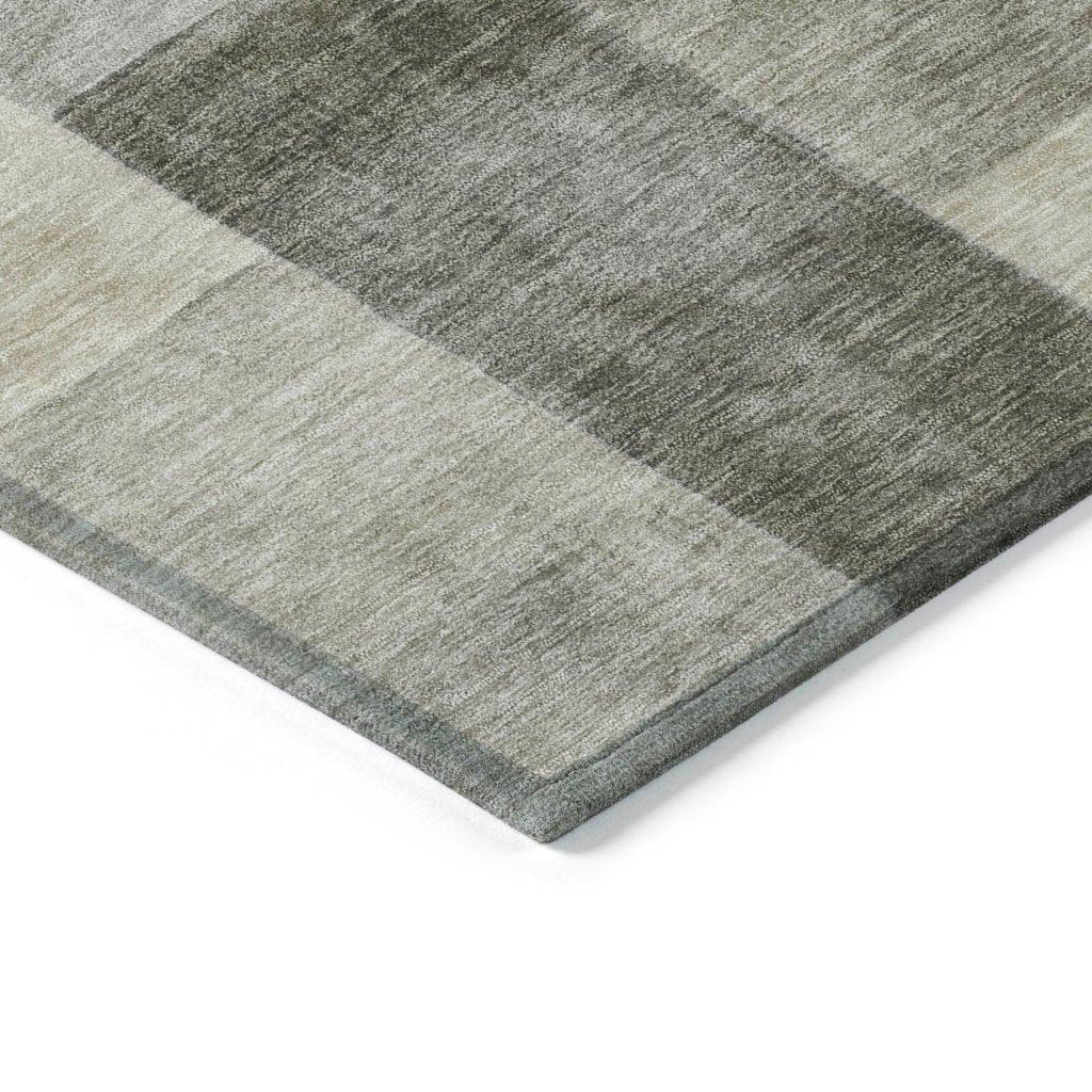 Aari Brown Washable Indoor - Outdoor Rug - LOOMLAN - LOOMLAN Rugs - Outdoor Rugs
