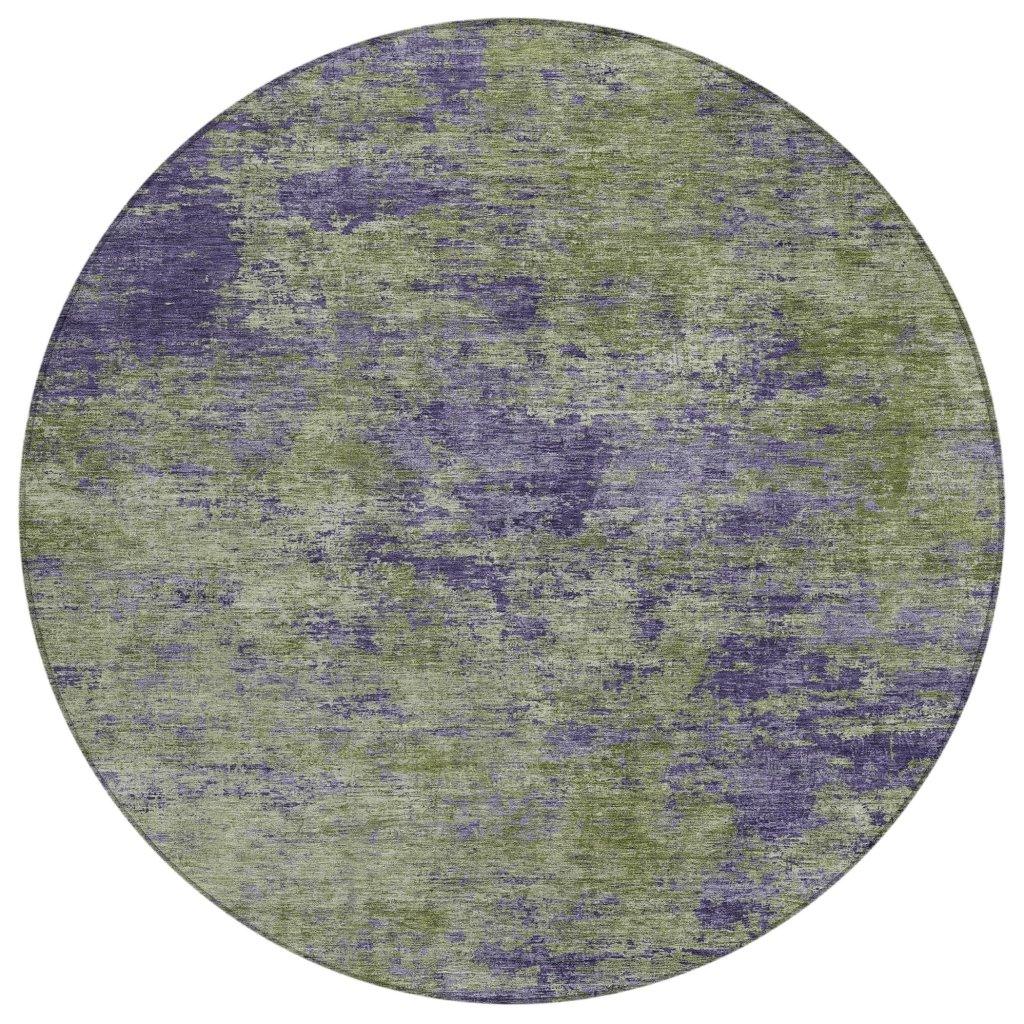 Acacina Green Washable Indoor - Outdoor Rug - LOOMLAN - LOOMLAN Rugs - Outdoor Rugs