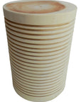 Ade Suar Wooden Outdoor Stool - LOOMLAN - Artesia - Garden Stools