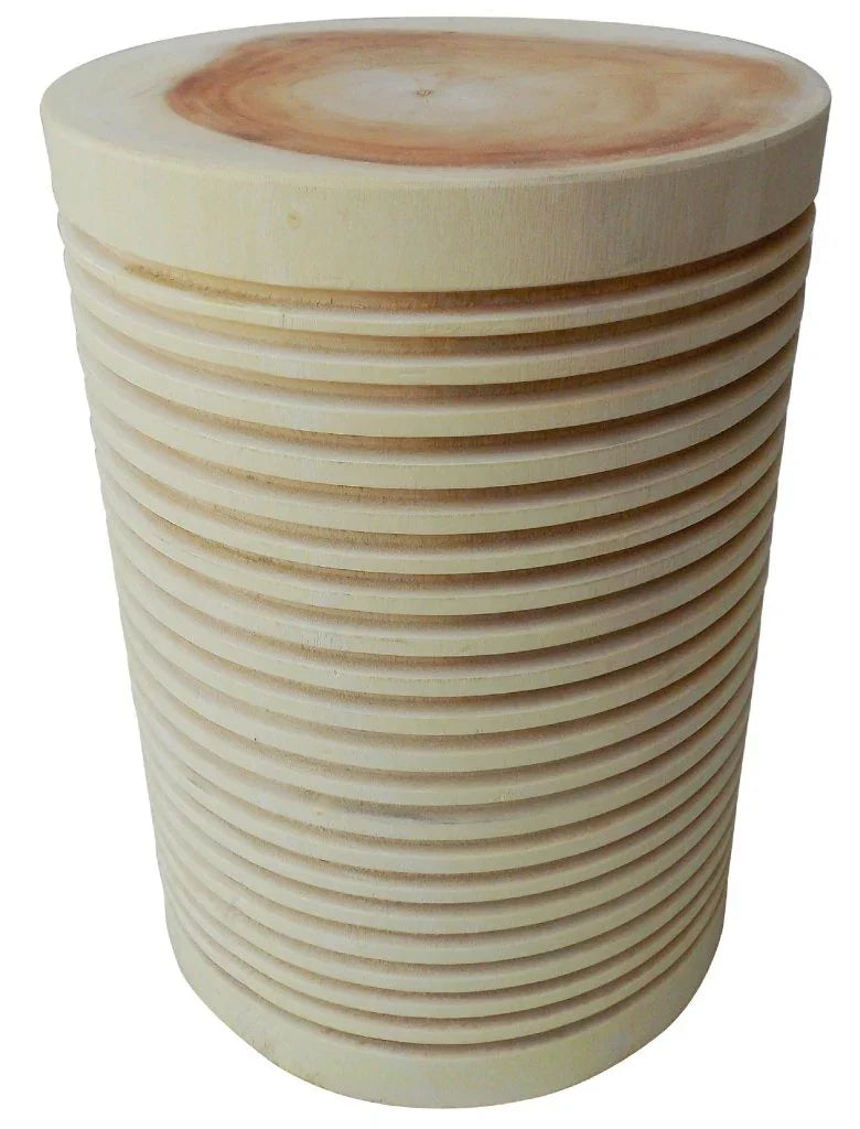 Ade Suar Wooden Outdoor Stool - LOOMLAN - Artesia - Garden Stools