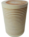 Ade Suar Wooden Outdoor Stool - LOOMLAN - Artesia - Garden Stools