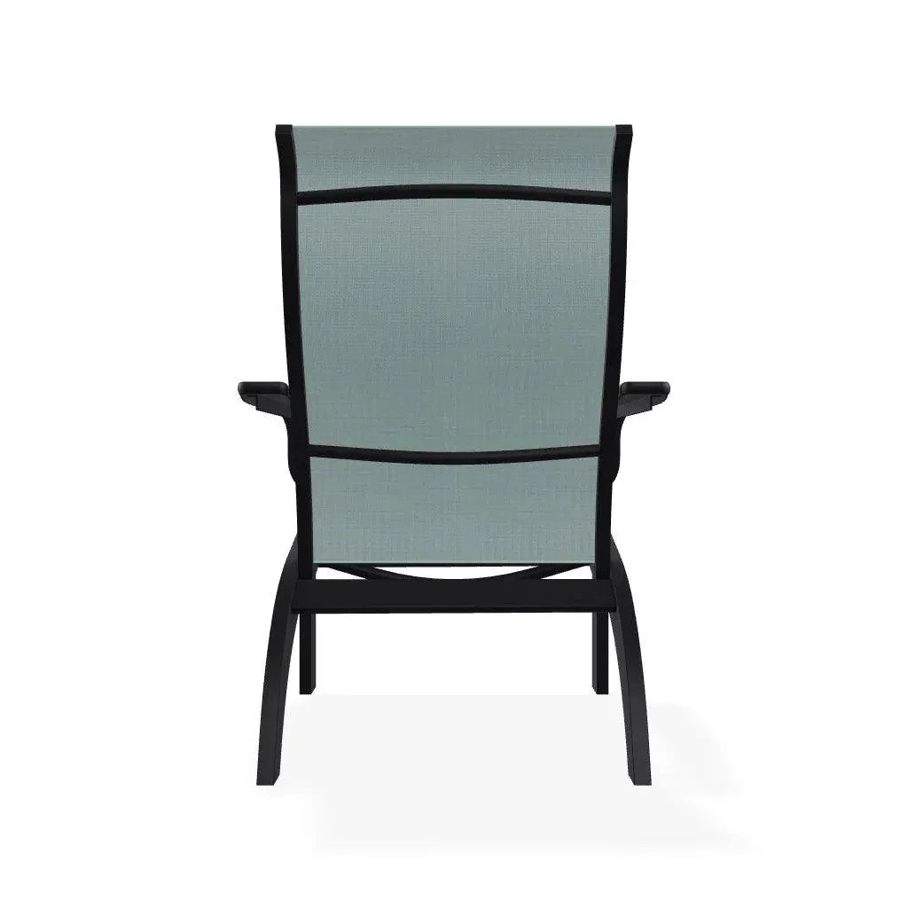Adirondack Marine Grade Polymer Durable Sling Arm Chair - LOOMLAN - Telescope - Outdoor Accent Chairs