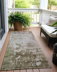 Adiva Brown Washable Indoor - Outdoor Rug - LOOMLAN - LOOMLAN Rugs - Outdoor Rugs