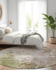 Adiva Brown Washable Indoor - Outdoor Rug - LOOMLAN - LOOMLAN Rugs - Outdoor Rugs