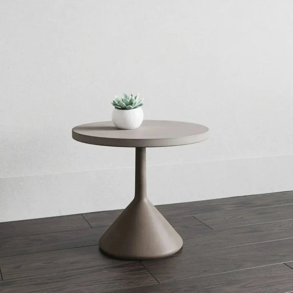 Adonis Coffee Table Grey Concrete For Indoor Outdoor - LOOMLAN - SUNPAN - Outdoor Coffee Tables