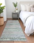 Aelaris Blue Washable Indoor - Outdoor Rug - LOOMLAN - LOOMLAN Rugs - Outdoor Rugs