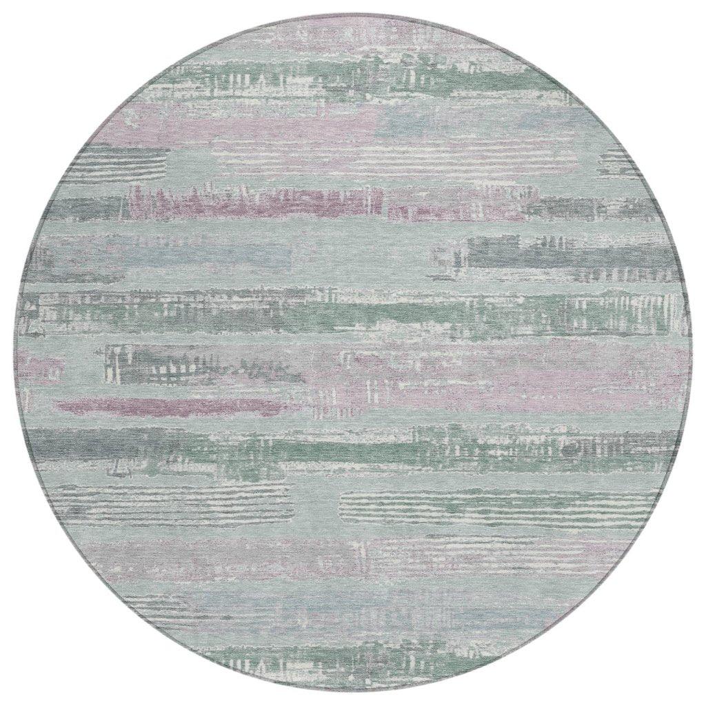 Aelaris Blue Washable Indoor - Outdoor Rug - LOOMLAN - LOOMLAN Rugs - Outdoor Rugs