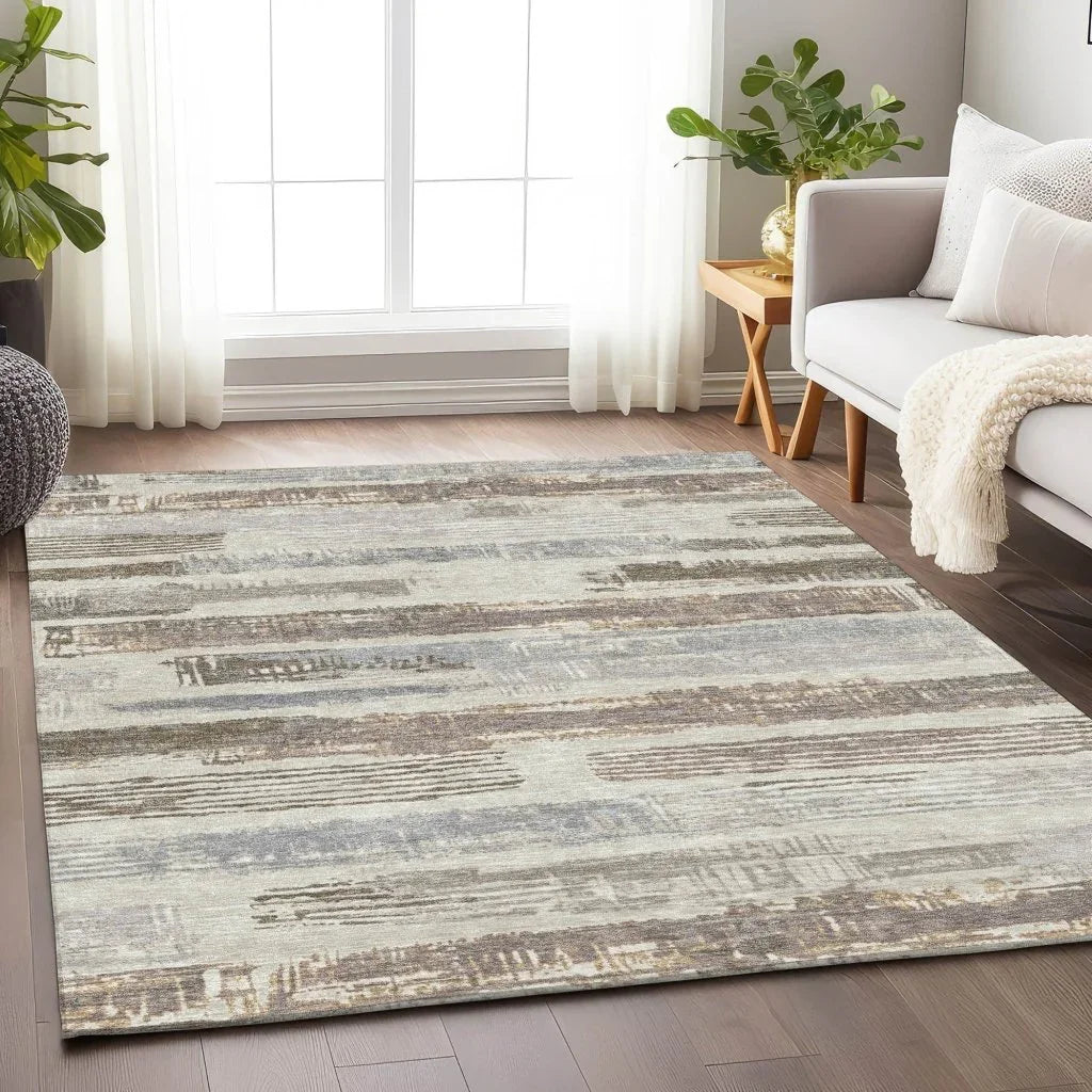 Aelaris Linen Washable Indoor - Outdoor Rug - LOOMLAN - LOOMLAN Rugs - Outdoor Rugs