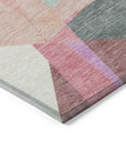 Aelas Blue Washable Indoor - Outdoor Rug - LOOMLAN - LOOMLAN Rugs - Outdoor Rugs