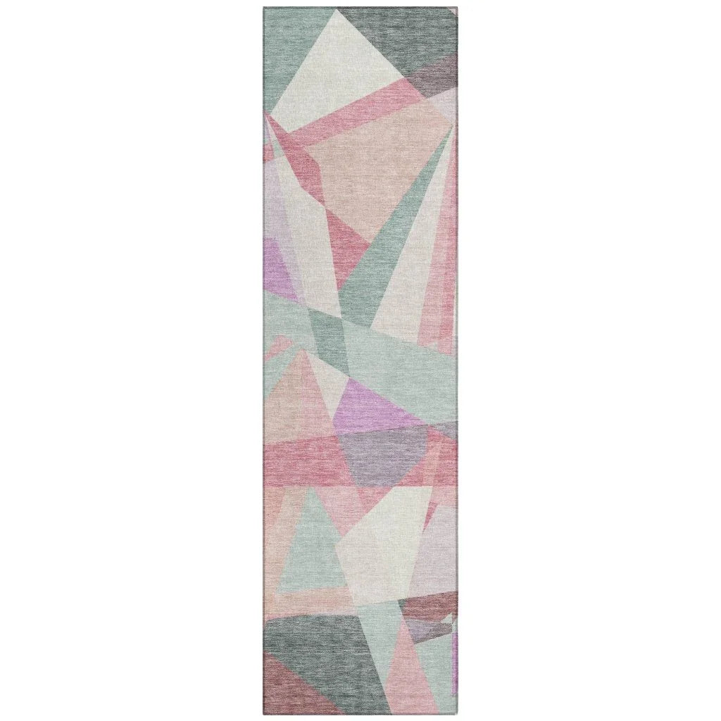 Aelas Blue Washable Indoor - Outdoor Rug - LOOMLAN - LOOMLAN Rugs - Outdoor Rugs