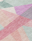 Aelas Blue Washable Indoor - Outdoor Rug - LOOMLAN - LOOMLAN Rugs - Outdoor Rugs