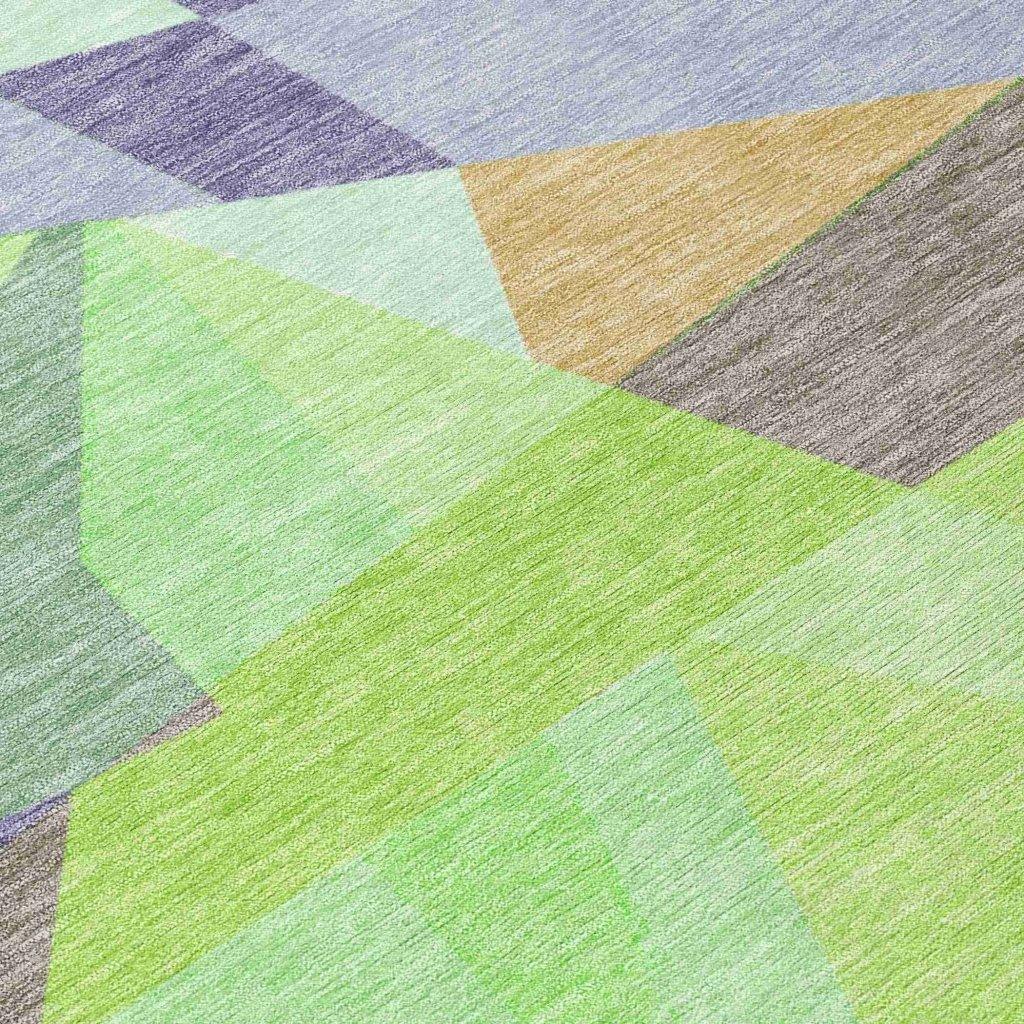 Aelas Purple Washable Indoor - Outdoor Rug - LOOMLAN - LOOMLAN Rugs - Outdoor Rugs