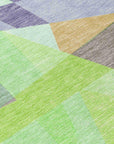 Aelas Purple Washable Indoor - Outdoor Rug - LOOMLAN - LOOMLAN Rugs - Outdoor Rugs