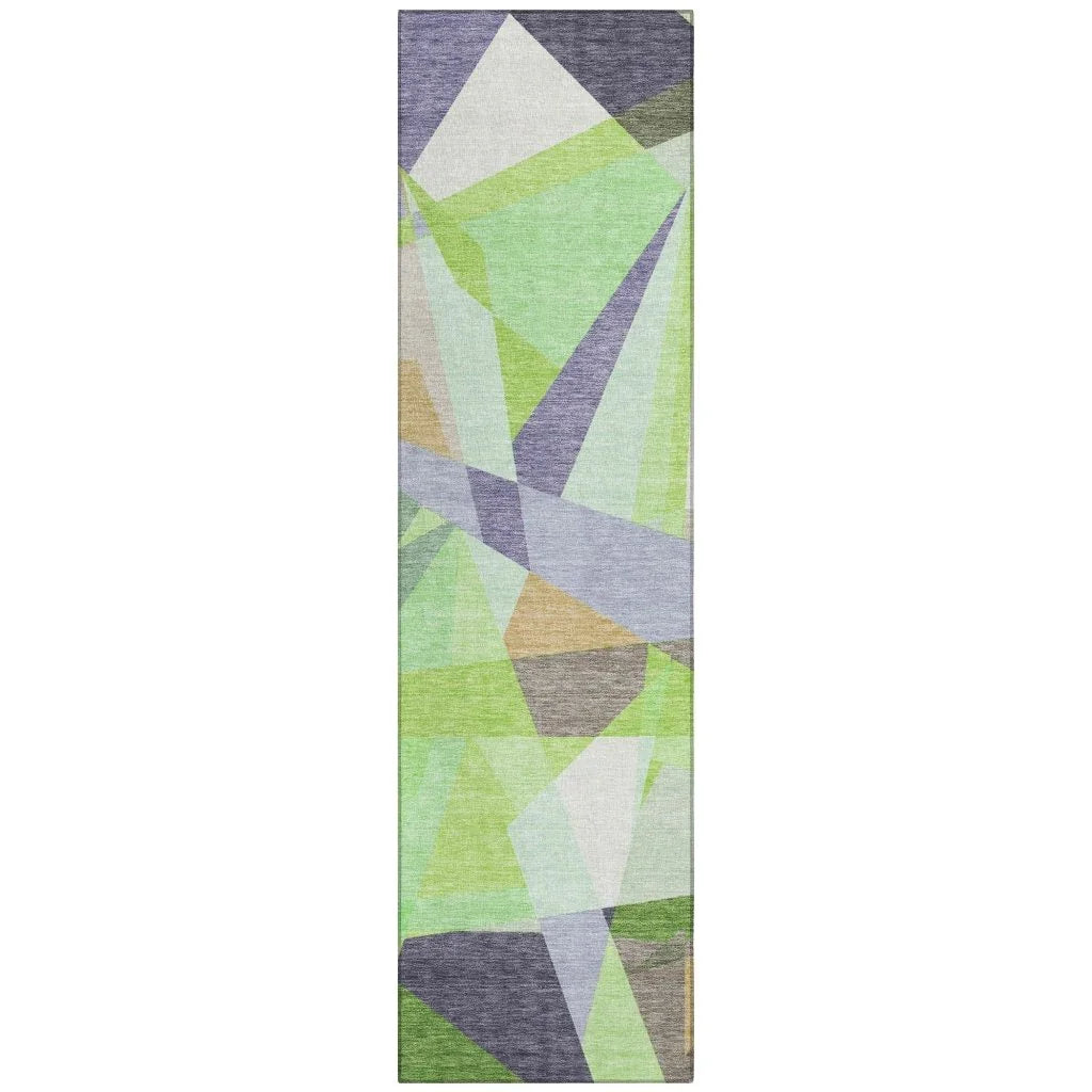 Aelas Purple Washable Indoor - Outdoor Rug - LOOMLAN - LOOMLAN Rugs - Outdoor Rugs