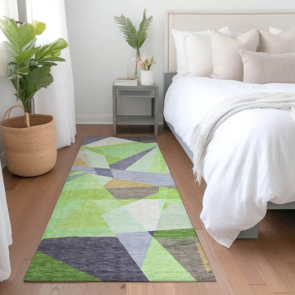 Aelas Purple Washable Indoor - Outdoor Rug - LOOMLAN - LOOMLAN Rugs - Outdoor Rugs
