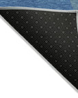 Aeleth Blue Washable Indoor - Outdoor Rug - LOOMLAN - LOOMLAN Rugs - Outdoor Rugs