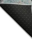 Aelir Gray Washable Indoor - Outdoor Rug - LOOMLAN - LOOMLAN Rugs - Outdoor Rugs