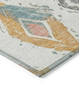 Aelir Ivory Washable Indoor - Outdoor Rug - LOOMLAN - LOOMLAN Rugs - Outdoor Rugs