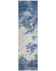 Aera Blue Washable Indoor - Outdoor Rug - LOOMLAN - LOOMLAN Rugs - Outdoor Rugs