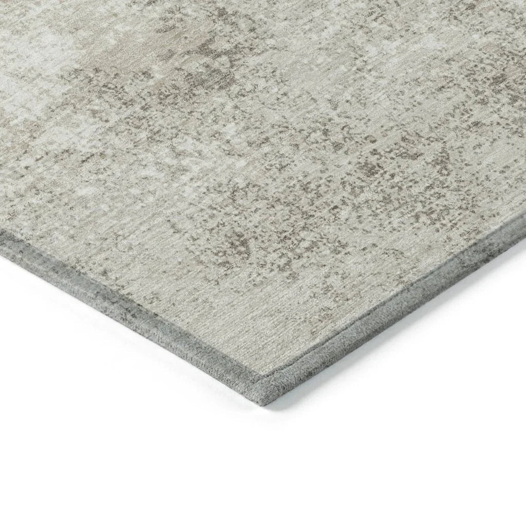 LOOMLAN Rugs Aera Ivory Washable Indoor-Outdoor Rug