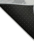 LOOMLAN Rugs Ahmira Ivory Washable Indoor-Outdoor Rug