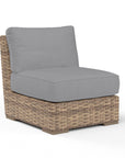 Havana Sunbrella Armless Outdoor Club Chair