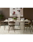 Alanya Concrete Outdoor Dining Table - LOOMLAN - SUNPAN - Outdoor Dining Tables
