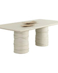 Alanya Concrete Outdoor Dining Table - LOOMLAN - SUNPAN - Outdoor Dining Tables