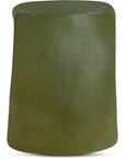 Albers Concrete Green Outdoor Stool - LOOMLAN - Garden Stools