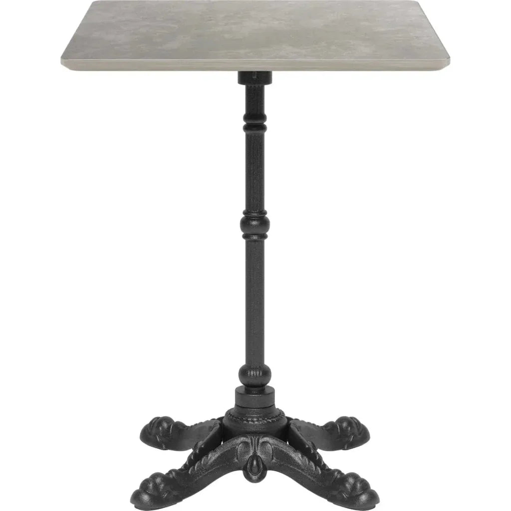 Alfresco Metal Gray Square Dining Table - LOOMLAN - Zuo Modern - Outdoor Dining Tables