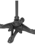 Alfresco Metal Gray Square Dining Table - LOOMLAN - Zuo Modern - Outdoor Dining Tables
