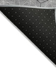 LOOMLAN Rugs Alina Gray Washable Indoor-Outdoor Rug
