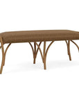 All Seasons 5 Pc Lounge Chairs Settee Ottoman Set - LOOMLAN - Lloyd Flanders - Outdoor Lounge Sets