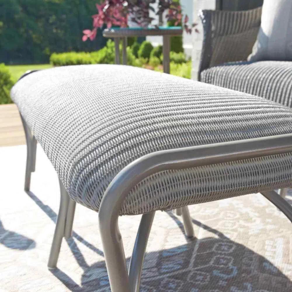 All Seasons 5 Pc Lounge Chairs Settee Ottoman Set - LOOMLAN - Lloyd Flanders - Outdoor Lounge Sets
