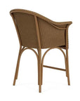 All Seasons Balcony Stool Padded Seat Wicker Outdoor - LOOMLAN - Lloyd Flanders - Outdoor Accent Chairs